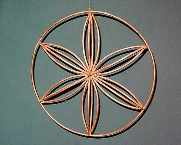 3d copper flower of life 2