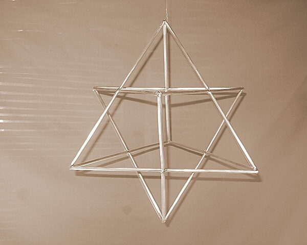 Copper merkaba